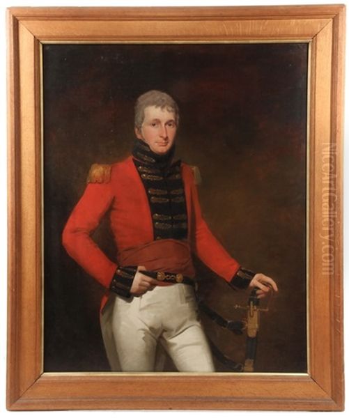 Portrait Of British Cavalry Officer - view 1