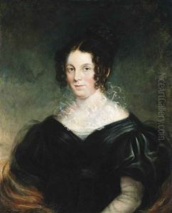 Portrait Of A Lady, Traditionally Identified As Mary Elizabeth Ponsonby, Later Lady Grey (1776-1861), Half-length, In A Black Dress