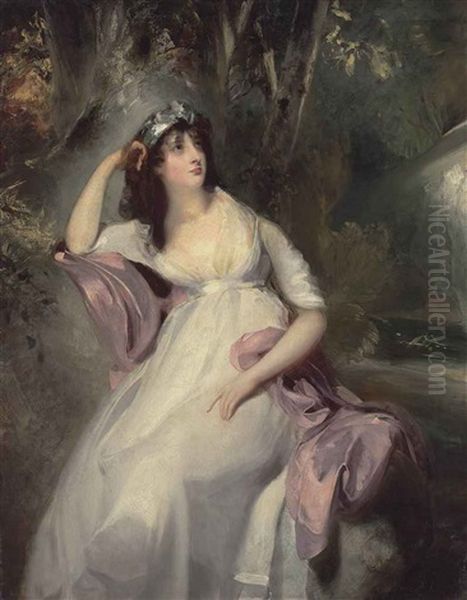 Portrait Of Sarah Martha (sally) Siddons, Daughter Of Sarah Siddons - view 1