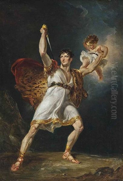 Portrait Of John Philip Kemble (1757-1823), As Rolla In Sheridan's Pizarro - view 1