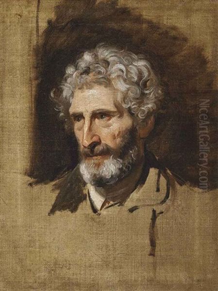 Head Of A Bearded Man (study) - view 1
