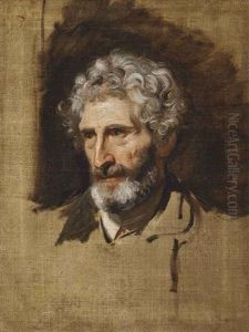 Head Of A Bearded Man (study)
