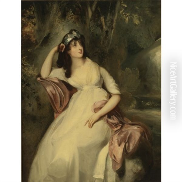 Full Length Portrait Of Sally Siddons - view 1