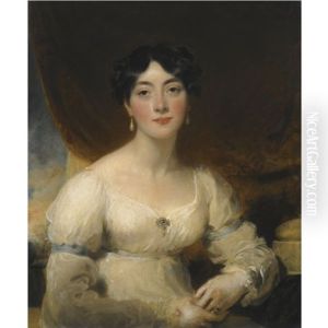 Portrait Of Elizabeth, Mrs Horsley Palmer, Wife Of John Horsley Palmer Of Hurlingham, Fulham by Thomas Lawrence