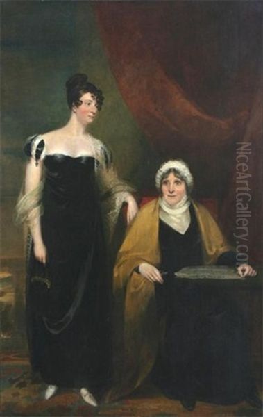 Portrait Of A Lady And Her Daughter - view 1