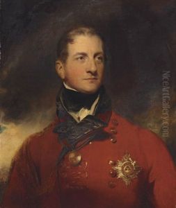 Portrait Of General Sir Galbraith Lowry Cole, G.c.b., Half-length, In Military Uniform by Thomas Lawrence