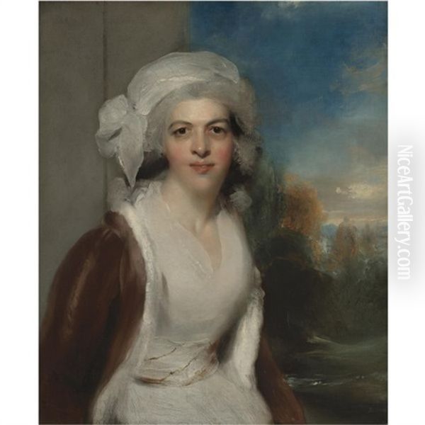 Portrait Of Rebecca, Lady Simeon - view 1