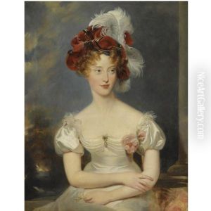 Portrait De Marie-caroline De Bourbon-sicile, Duchesse De Berry by Thomas Lawrence
