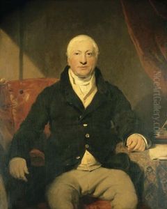 Portrait Of A Gentleman (john Julius Angerstein?) by Thomas Lawrence