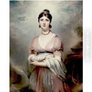 Portrait Of Mrs. Locke, Nee Jennings by Thomas Lawrence