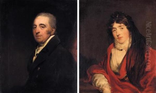 Portrait Of John, 1st Baron Crewe (+ Portrait Of Frances, Lady Crewe; Pair) - view 1