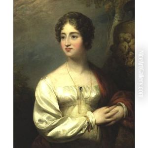 Portrait Of Mrs. Amedroz, Nee Thornton by Thomas Lawrence