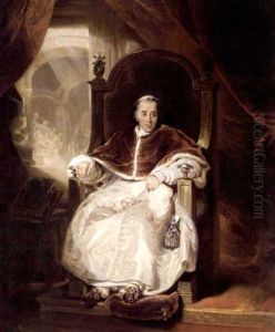 Portrait Of Luigi Barnaba Chiaramonti, Pope Pius Vii by Thomas Lawrence