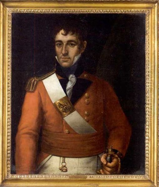 Portrait Of Lieutenant Arthur Wellesley, The Duke Of Wellington, In Full Military Dress - view 1