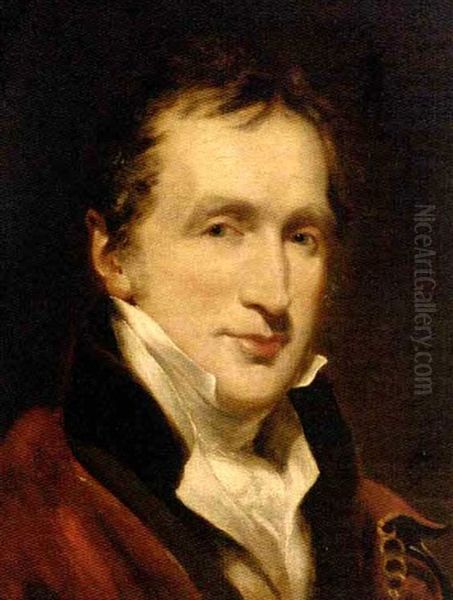 Portrait Of A Gentleman In A Red Cloak - view 1