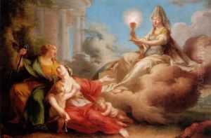 Three Theological Virtues by Clement-Louis-Marie-Anne Belle