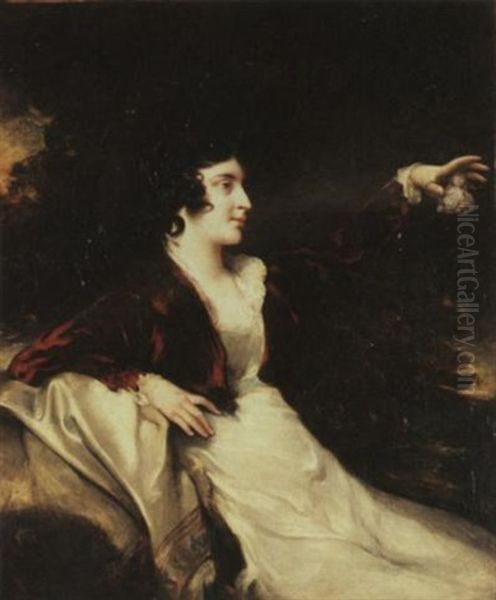 A Portrait Of A Lady (sarah Siddons?) - view 1
