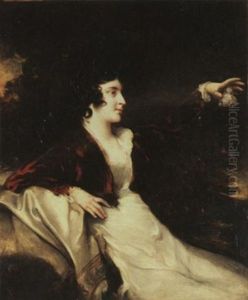 A Portrait Of A Lady (sarah Siddons?)