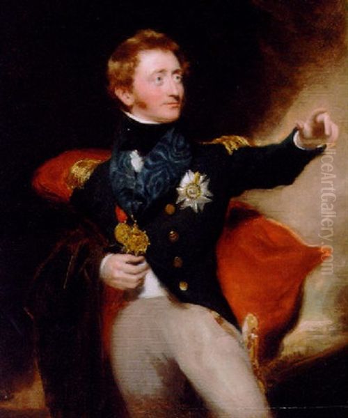 Portrait Of Captain Sir Charles Marsh Schomberg - view 1