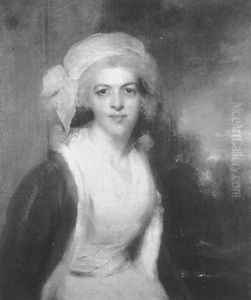 Portrait Of Rebecca, Lady Simeon by Thomas Lawrence