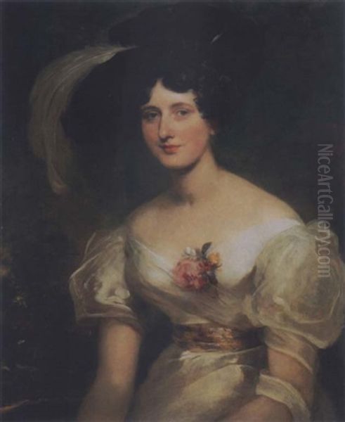 Portrait Of Mrs. Hart Davis - view 1