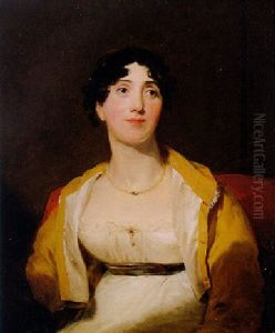Portrait Of Mrs. Joseph May, Junior by Thomas Lawrence