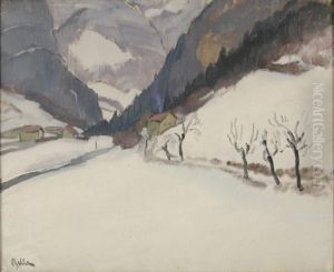 Vallee Sous La Neige by Marcel Belle