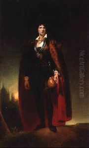 Portrait Of John Kemble As Hamlet by Thomas Lawrence