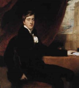 Portrait Of William George Spencer Cavendish, 6th Duke Of Devonshire by Thomas Lawrence