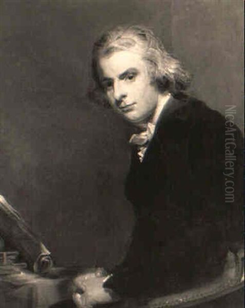 Portrait Of Samuel Rose Seated, Half-length, At His Writing Desk - view 1