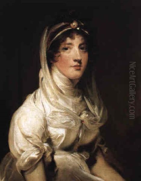 Portrait Of Mrs. George Towry - view 1
