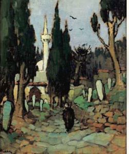 Sur Le Chemin De La Mosquee by Marcel Belle