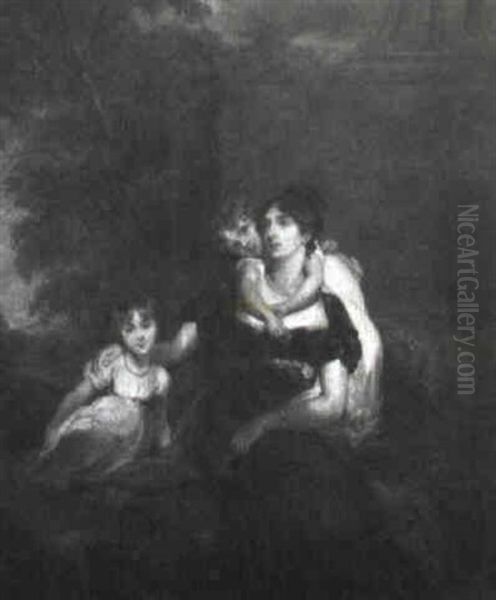 Portrait Of Countess Grey And Her Children - view 1