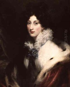 Portrait Of A Lady Said To Be Mrs. Terry