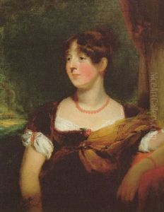 Portrait Of Mrs. Brummel by Thomas Lawrence