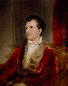 Portrait Of Antonio Canova by Thomas Lawrence