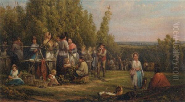 Hop Picking In Kent - view 1