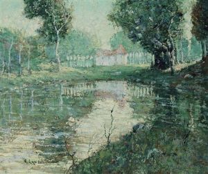 French Landscape by Ernest Lawson