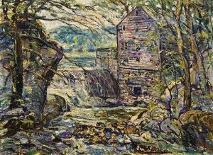 The Mill by Ernest Lawson