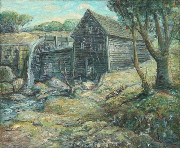 The Water Wheel (circa 1910) - view 1