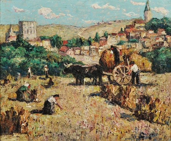 Harvest, Segovia, Spain - view 1