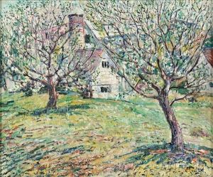 Gardener's Cottage, George Jones Dyer Estate, Norfolk, Connecticut by Ernest Lawson