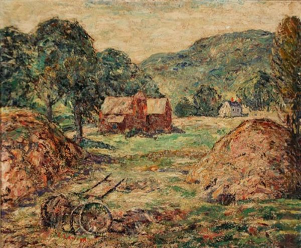 New England Farm Scene - view 1