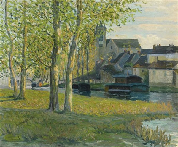 Church At Moret-sur-loing - view 1