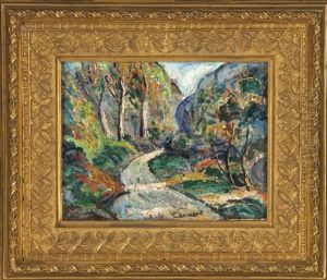 Country Road by Ernest Lawson