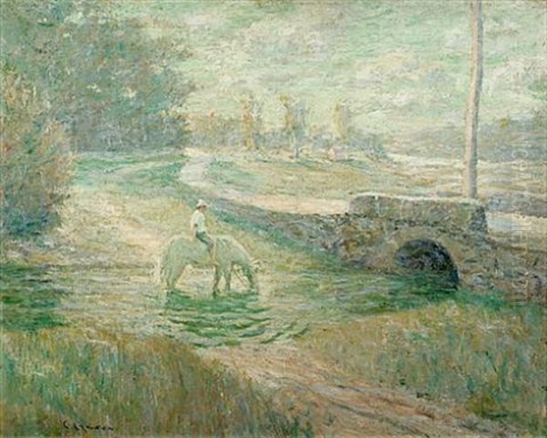 Watering The White Horse - view 1