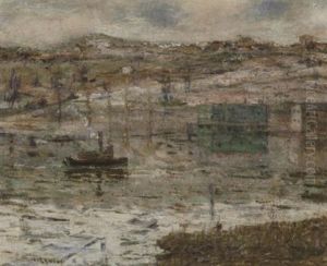 The Quiet River by Ernest Lawson