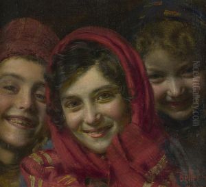 Three Children by Gaetano Bellei