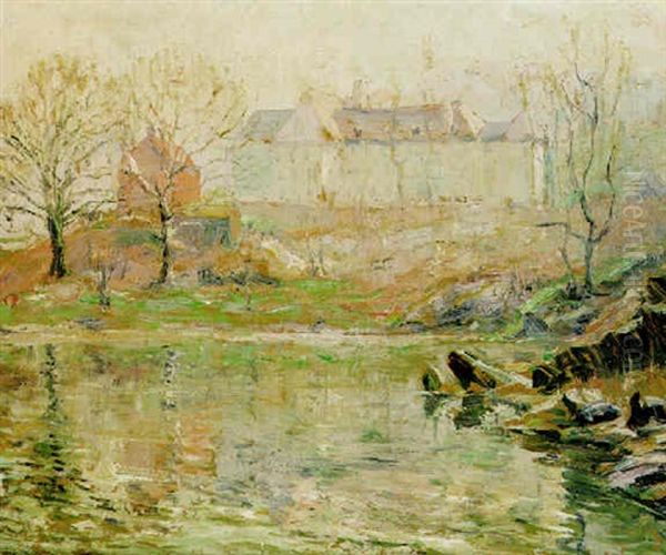 Houses By A River - view 1