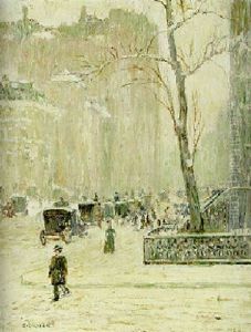 Winter In New York by Ernest Lawson